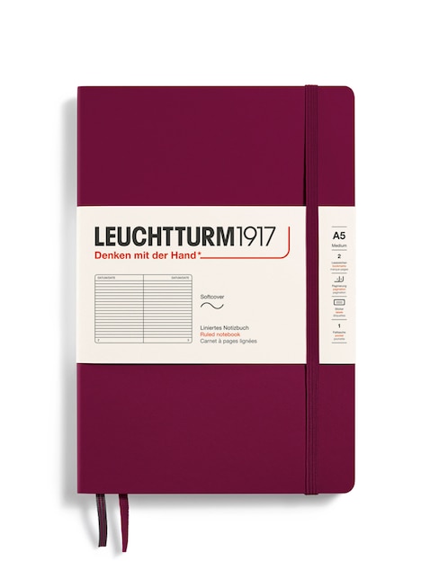 Libreta Leuchtturm hoja rayada