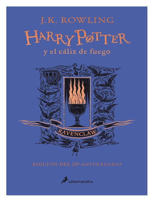 Libro Harry Potter y el cáliz de fuego de J.K. Rowling
