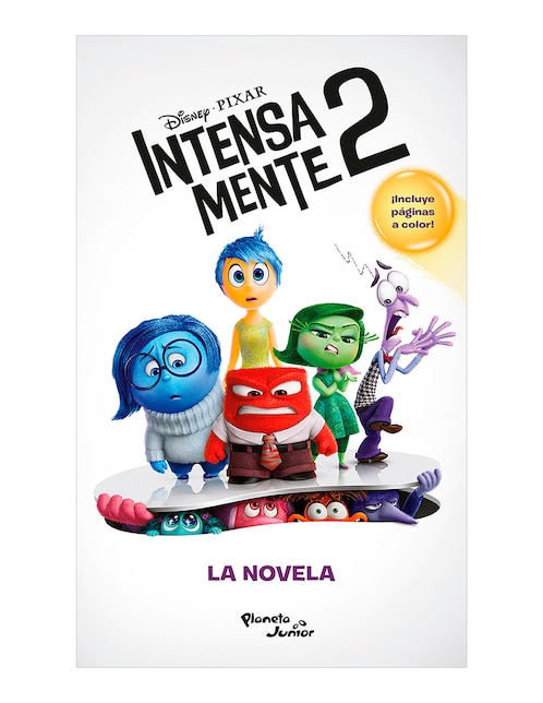 Libro Intensamente 2 La Novela de Disney