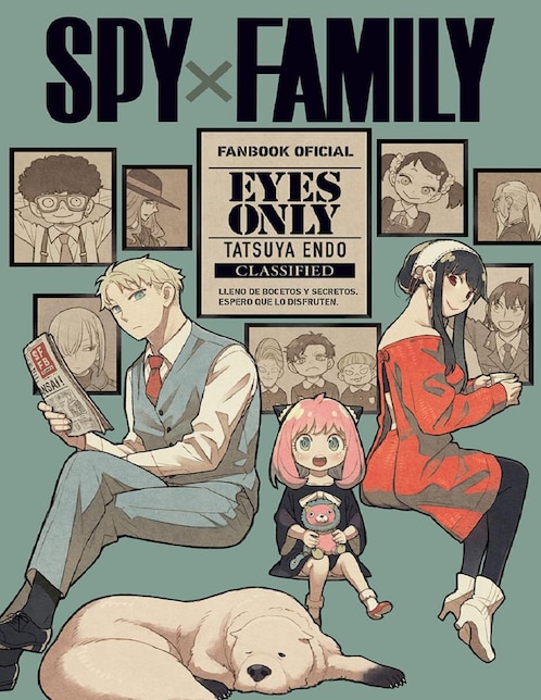 Manga Spy x Family Eyes Only Fanbook Oficial