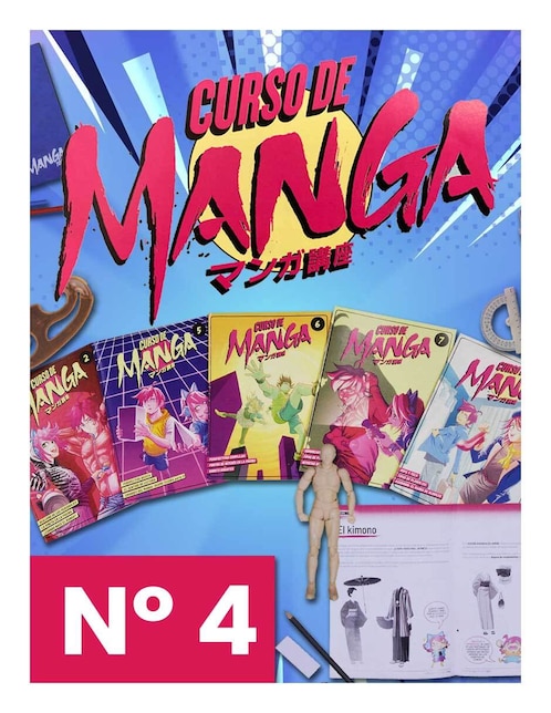 Imagen de producto Coleccionable Curso Manga N.4