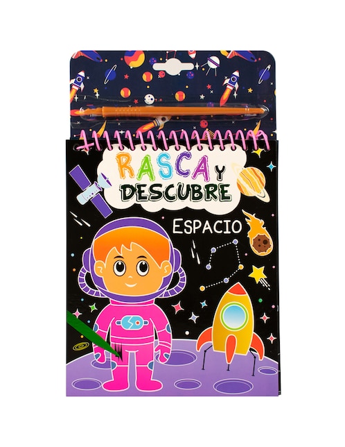 Libro Rasca y Descubre: Espacio de Advanced