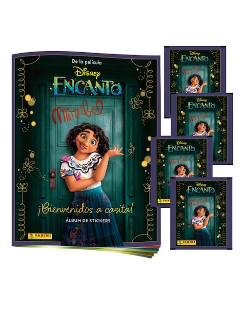 Álbum con estampas Panini Coleccionable de Encanto