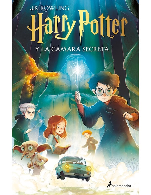 Libro Harry Potter y La Cámara Secreta de J.K. Rowling