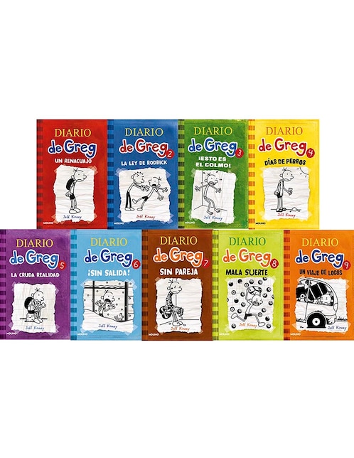 Box Set Diario de Greg de Jeff Kinney