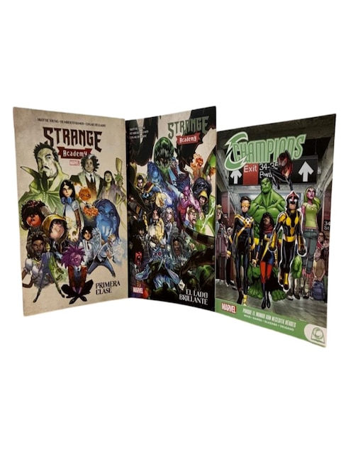 Cómic Strange Academy Pack