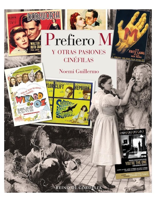 Libro Prefiero M y Otras Pasiones Cinéfilas de Noemí Guillermo