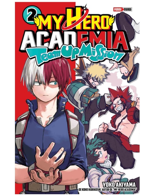 Manga My Hero Academia Team Up Mission N.2 1