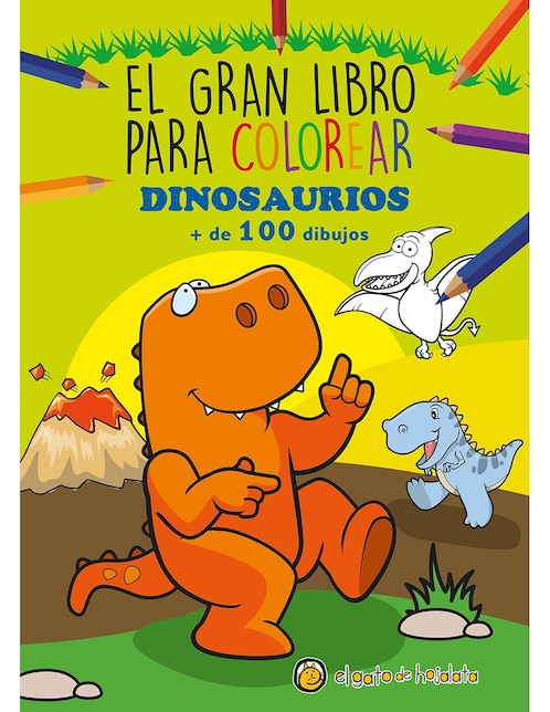 El gran libro para colorear-dinosaurios de Editorial Guadal