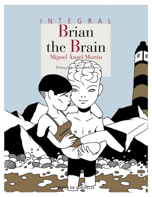 Libro Brian the Brain de Miguel Ángel Martín