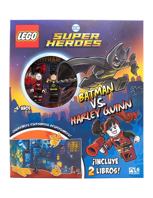 Libro Lego Batman VS Harley Quinn de Ediciones 1
