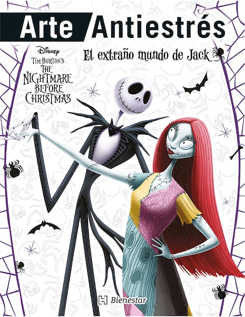 Libro Arte antiestrés: El extraño mundo de Jack de Graciela Iniestra ...