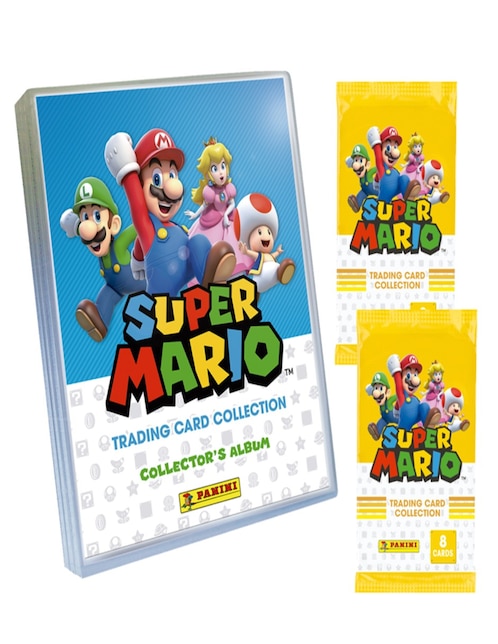 Álbum con estampas Panini comic de Mario Bros