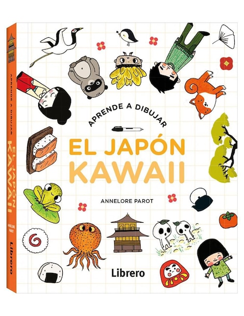 Libro Aprende a dibujar el Japón kawaii de Annelore Parot