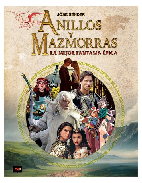Libro Anillos y mazmorras: La mejor fantasía épica de Jose Sénder