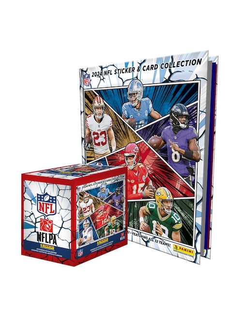 Álbum con estampas Panini Coleccionable de NFL