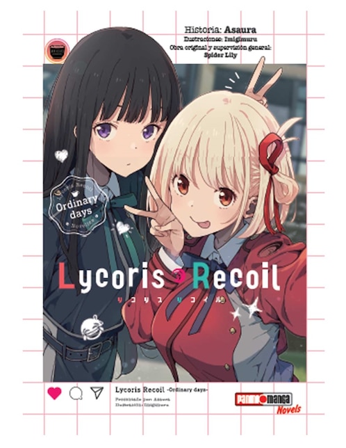 Manga Lycoris Recoil - Novel N.1