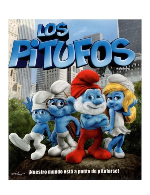 Los Pitufos 2011 película en DVD