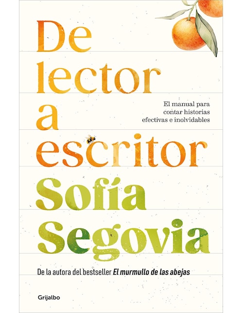 Libro De Lector A Escritor de Sofía Segovia