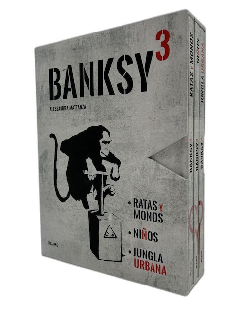 Libro Box set Bansky de Alessandra Mattanza