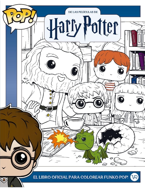 Harry Potter. El libro oficial para colorear Funko POP! de Vr Editoras