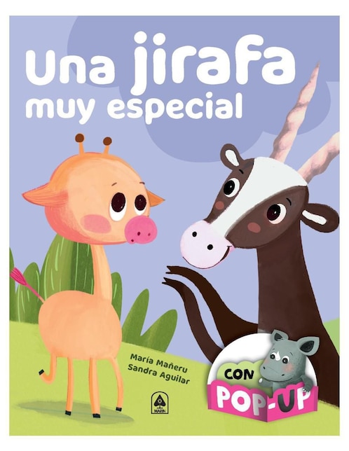 MARIN Libro Una jirafa muy especial con pop-up de María Mañeru/Sandra Aguilar