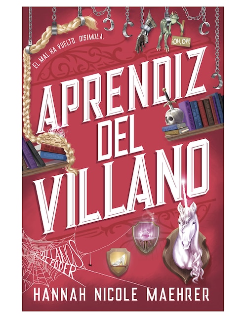 Libro Aprendiz del Villano de Hannah Nicole Maehrer 1