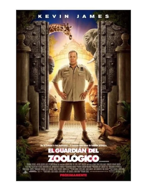 El guardian del zoológico 2011 película en DVD Estándar