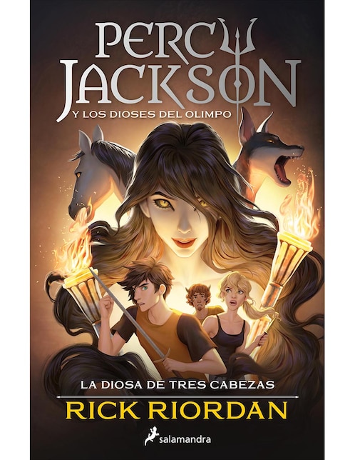 Libro Percy Jackson y La Diosa De Tres Cabezas de Rick Riordan, Ignacio Gómez Calvo