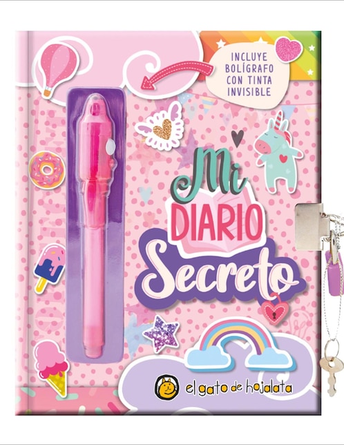 Libro Mi Diario Secreto Rosa de Guadal 1