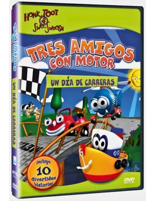Tres amigos con motor: un día de carreras estándar