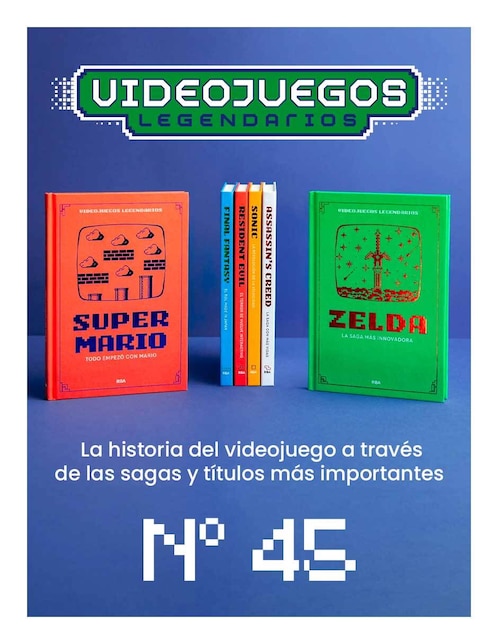 INTERMEX Coleccionable Videojuegos Legendarios no. 45