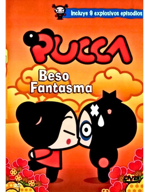Pucca: Beso Fantasma Serie de televisión en DVD con llavero pucca estándar