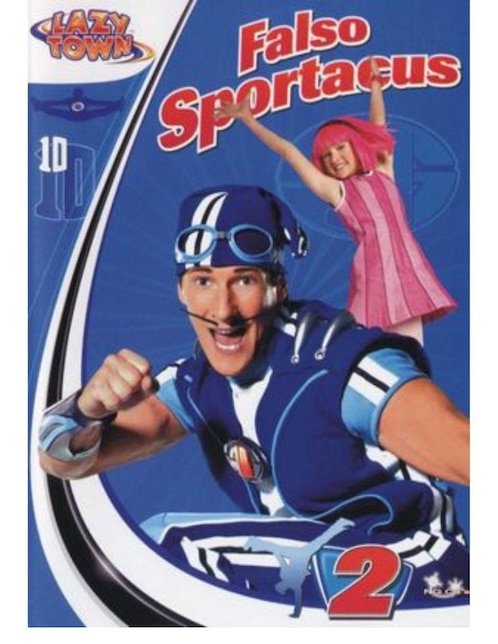 Falso Sportacus Lazy Town serie de televisión en DVD estándar