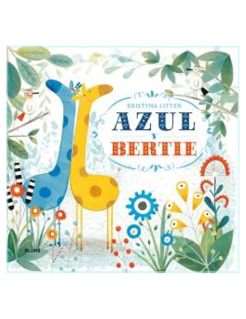 Libro Azul y Bertie de Kristyna Litten