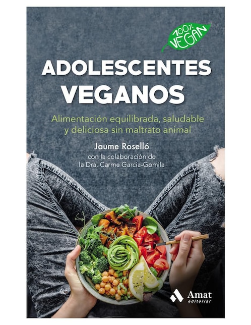 AMAT Libro Adolescentes Veganos de Jaume Roselló
