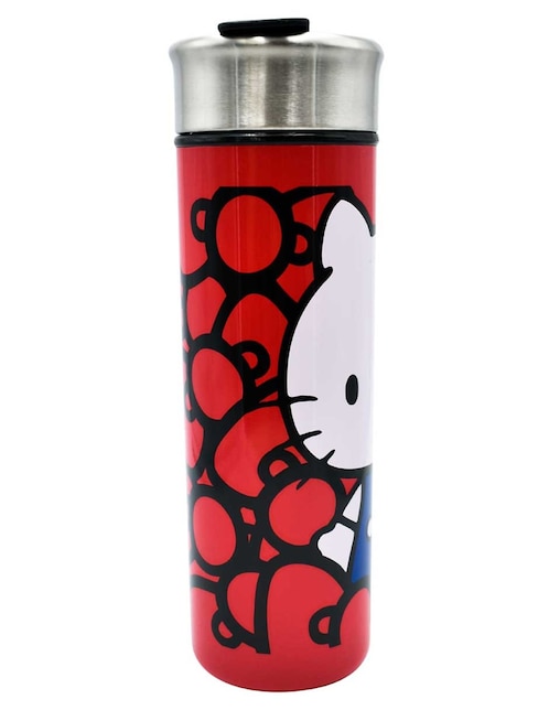 Termo Regalos Siglo XXI de acero inoxidable Hello Kitty con tapa a presión 430 ml