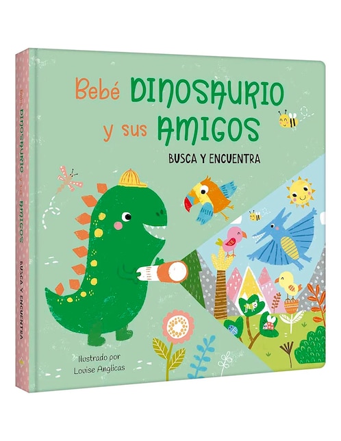 Imagen de producto Libro Bebe Dinosaurio Y Sus Amigos Busca Y Encuentra Linterna de Lexus