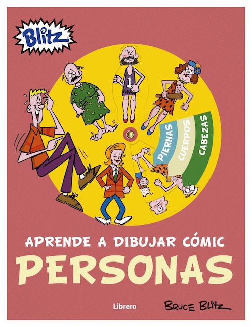 Libro Aprende A Dibujar Comic Personas de Bruce Blitz