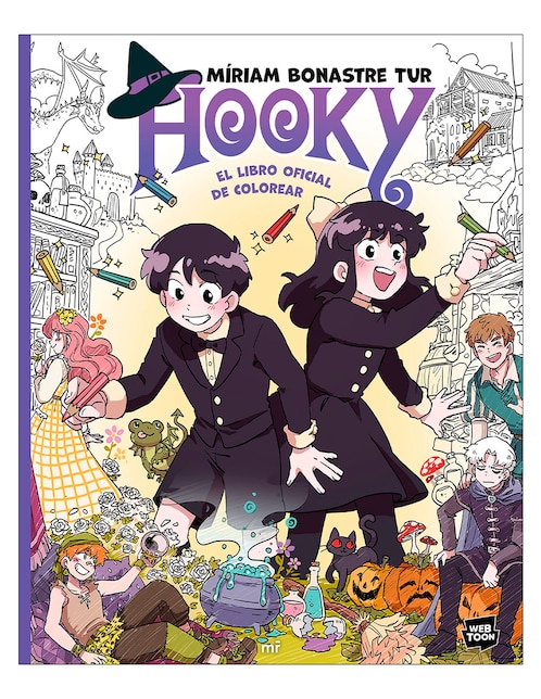 Hooky El Libro Oficial de Colorear de Miriam Bonastre Tur