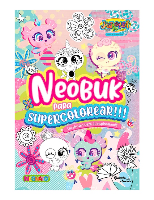 Libro Neonatos Neobuk Para Supercolorear!!! de Distroller