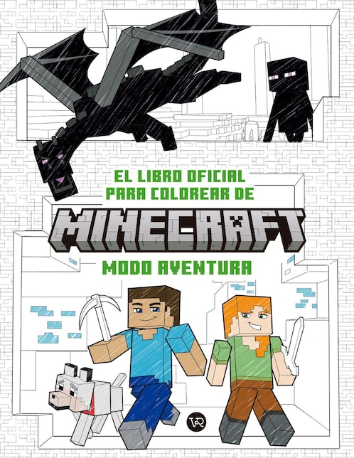 El Libro Oficial para Colorear de Minecraft Modo Aventura de Vr Editoras