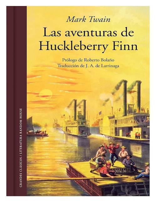 Libro Las aventuras de Huckleberry Finn de Mark Twain