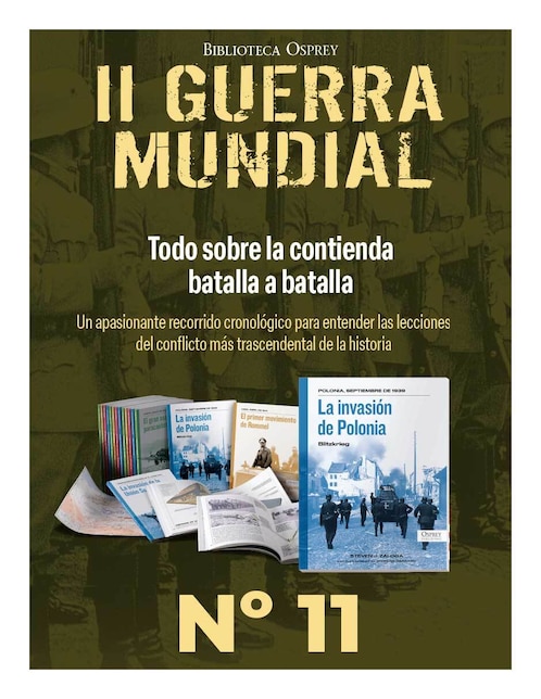 Imagen de producto Coleccionable Biblioteca Osprey II Guerra Mundial no. 11