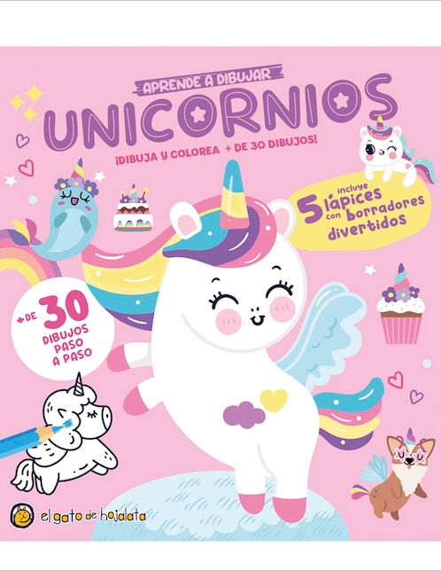 Libro Lápices Y Gomitas: Aprende A Dibujar Unicornios de 1