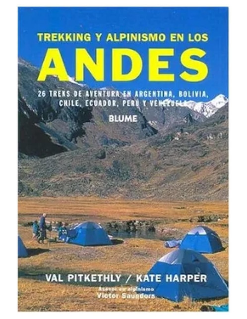 Imagen de producto Libro Trekking y Alpinismo en Los Andes de Val Pitkethly y Kate Harper