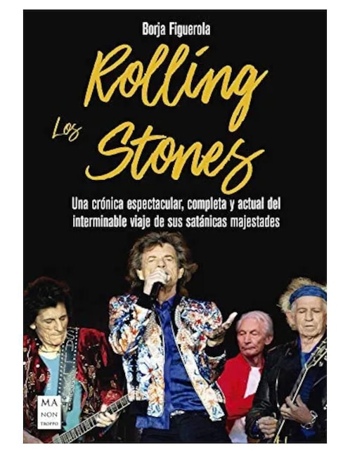 Libro Los Rolling Stones de Figueroa Borja 1
