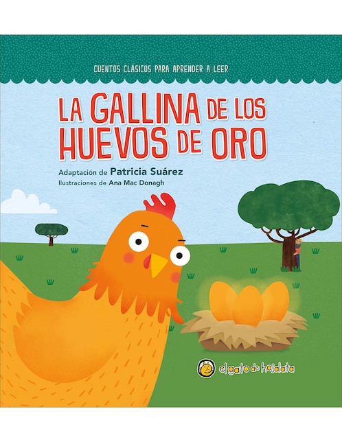 Libro La gallina de los huevos de oro de Editorial Guadal