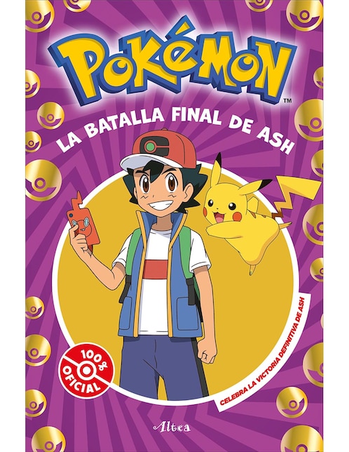 Libro La batalla final de Ash de The Pokémon Company