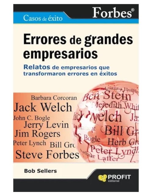 Imagen de producto Libro Errores de grandes empresarios de Bob Sellers
